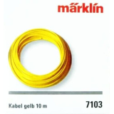 MÄRKLIN 7103, KABEL GELB 0,19² x 10m